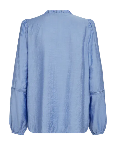 Hovedbilde ANTINA BLUSE - HIMMELBLÅ