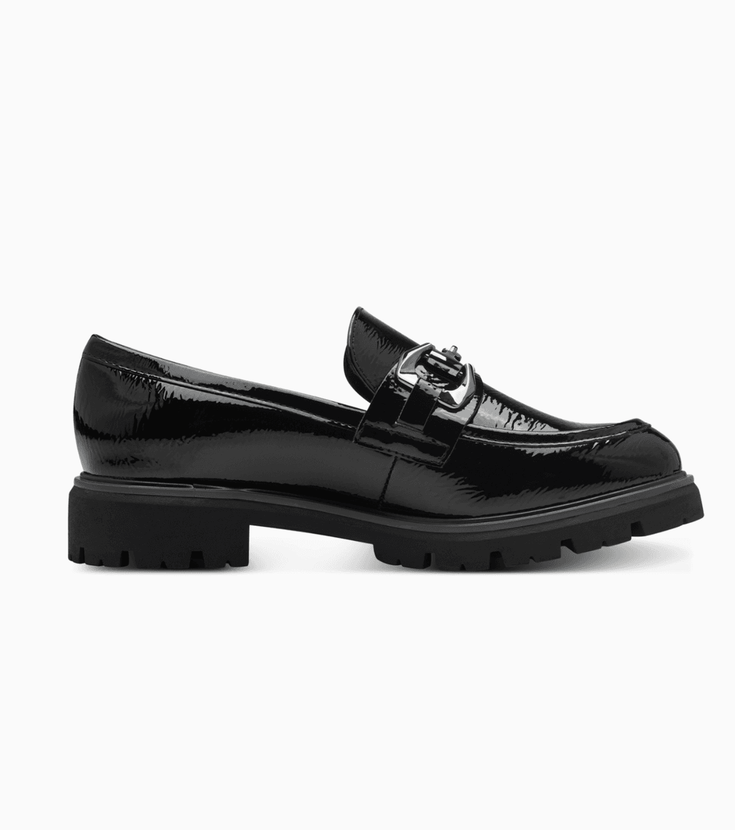 LOAFER GLOSSY - SORT PATENT