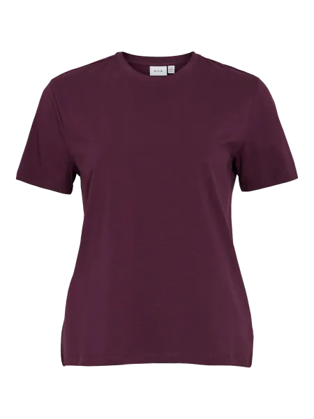 Hovedbilde NORA T-SHIRT - PLOMME