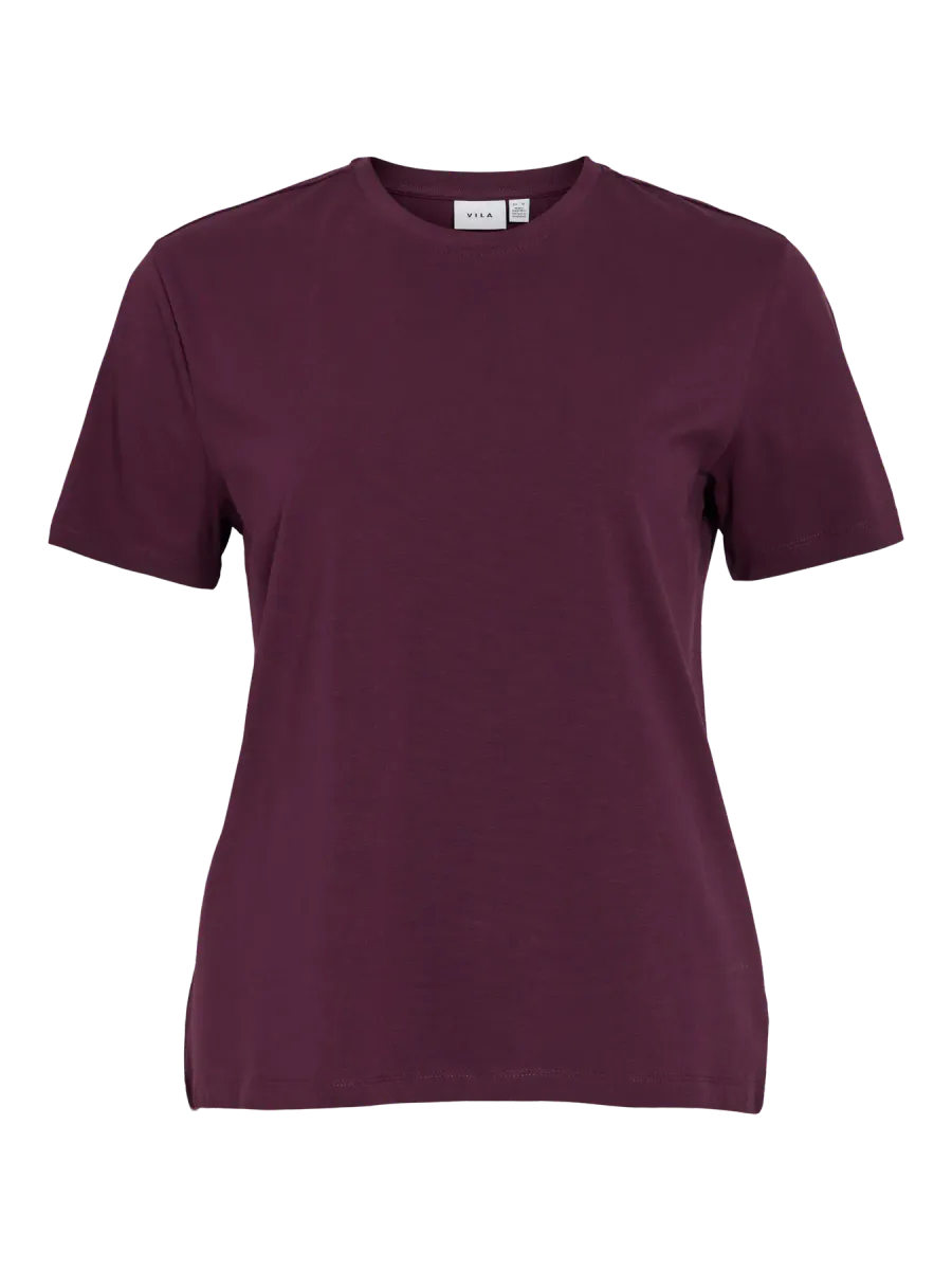 NORA T-SHIRT - PLOMME