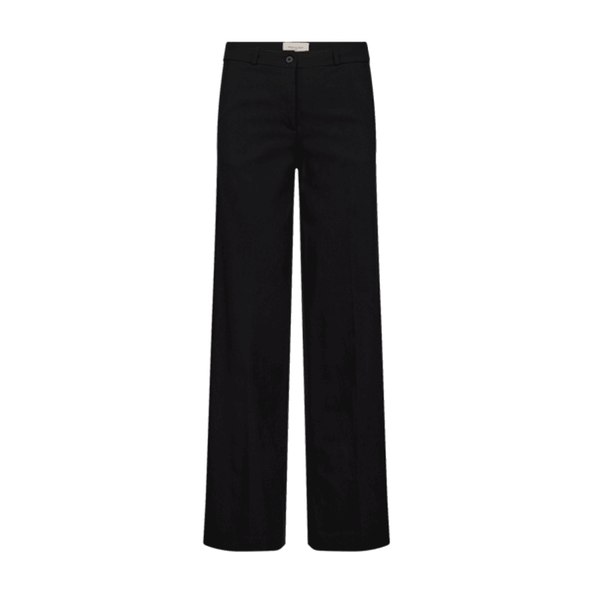 SOLVEJ CHINOS RETT MODELL - SORT