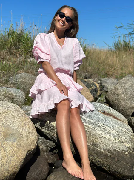 Bilde av LINE OF OSLO CHLOE LINSKJØRT - ROSA