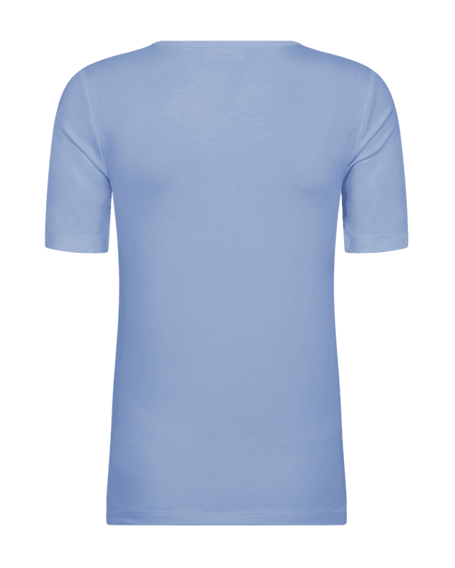 LIANA T-SHIRT - HIMMELBLÅ