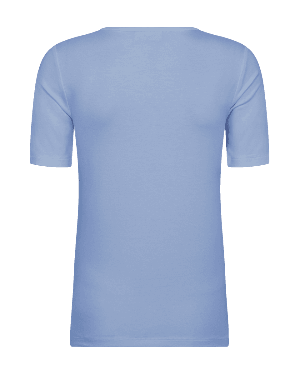 LIANA T-SHIRT - HIMMELBLÅ