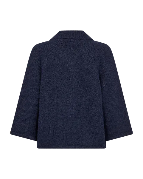 Hovedbilde LULU CARDIGAN - NAVY MELANGE