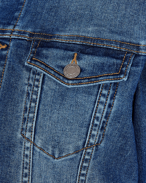 Hovedbilde ROCK DENIM JAKKE - MEDIUM BLUE