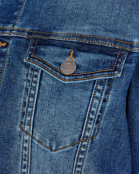 Hovedbilde ROCK DENIM JAKKE - MEDIUM BLUE