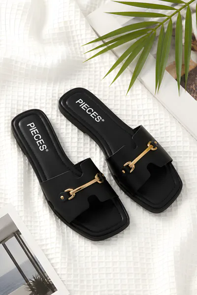 Hovedbilde MARIANNE SANDAL - SORT/GULL