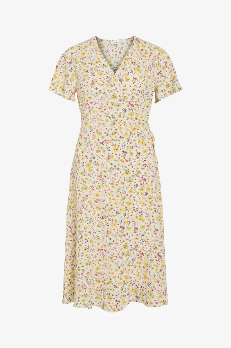 LOVIE OMSLAGSKJOLE M/PRINT - YARROW