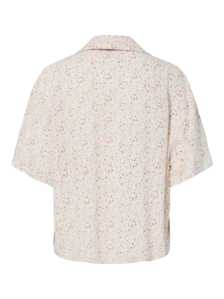 Hovedbilde BARRI BLUSE FLOWERS - CREAM/ROSA