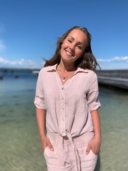 Bilde av HANNAH LIN SKJORTE - ROSA