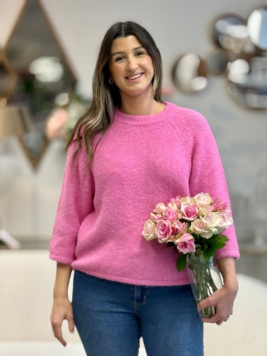 LULU GENSER 3/4 ERM - ROSA