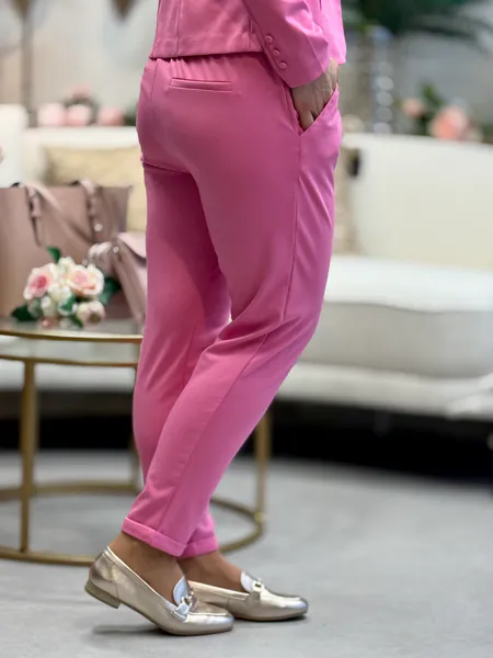 Hovedbilde NANNI CHINOS BUKSE - CERISE