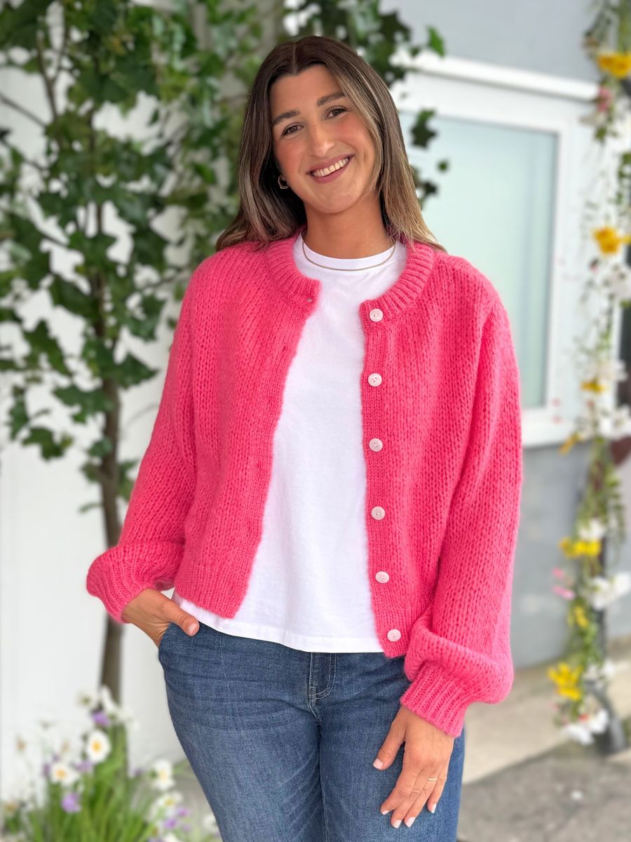 WILO CARDIGAN - ROSA