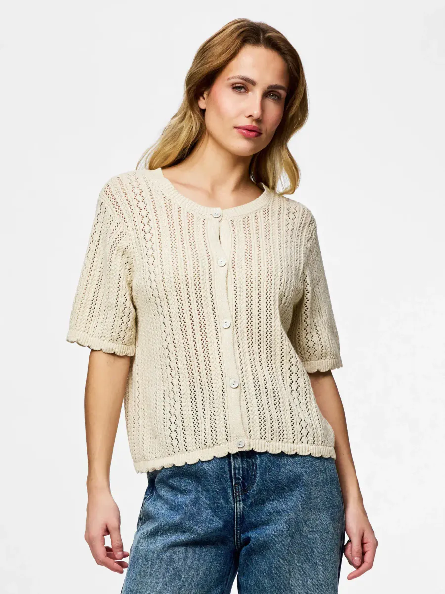 NUKA CARDIGAN - CREAM