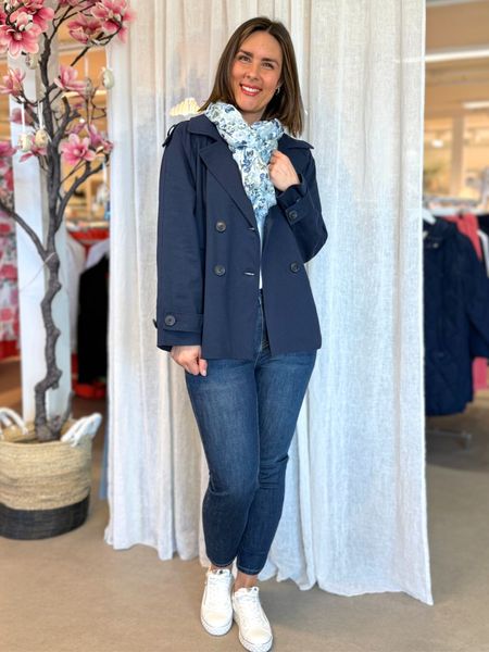 Bilde av NORTHY TRENCHCOAT - NAVY