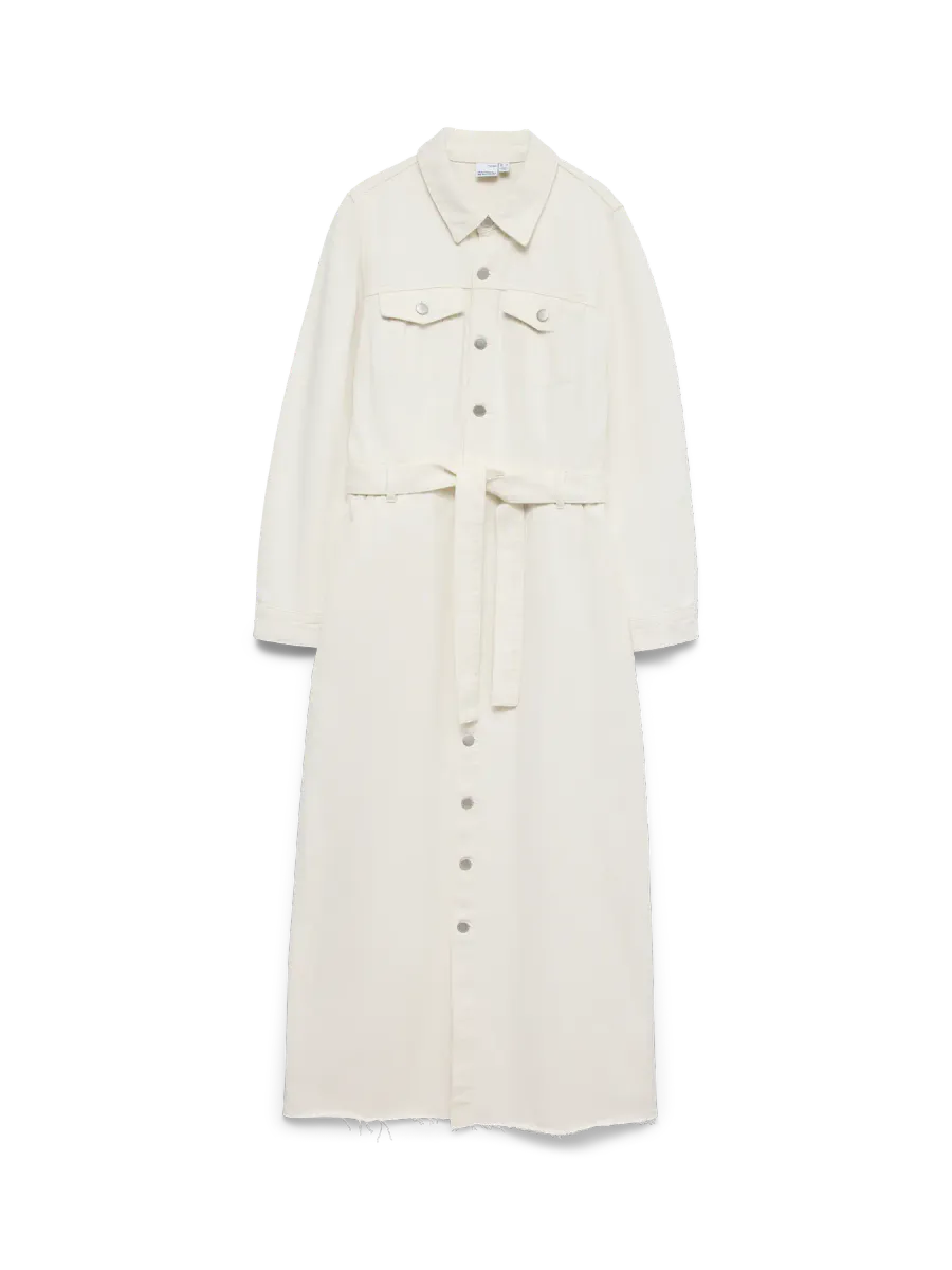 MOLLY SKJORTEKJOLE - OFFWHITE