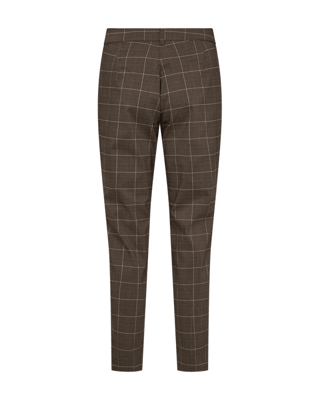 REX CHINOS CHECK - TAUPE 