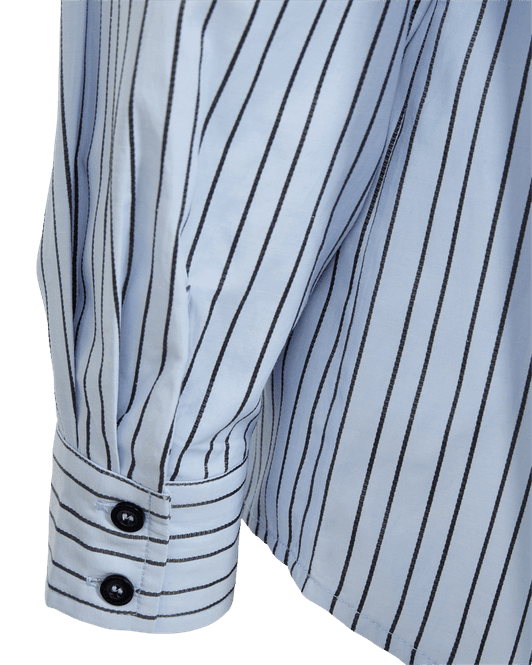 Hovedbilde STRIPY SKJORTE - LYSBLÅ/NAVY