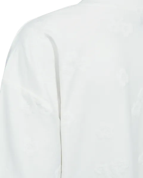 Hovedbilde ZIPREA T-SHIRT FLOWERS - OFFWHITE