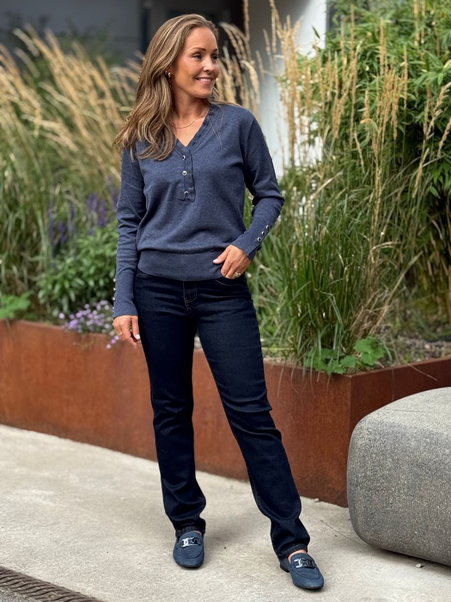 PATTI JEANS RETT MODELL 78 CM - DARK BLUE