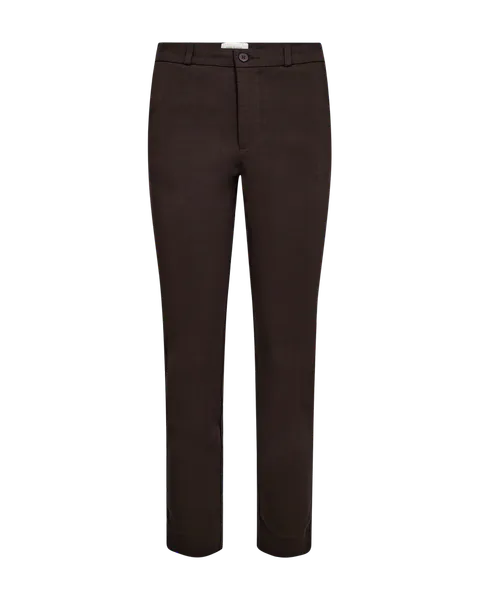 Hovedbilde SOLVEJ CHINOS BUKSE - MØRK BRUN