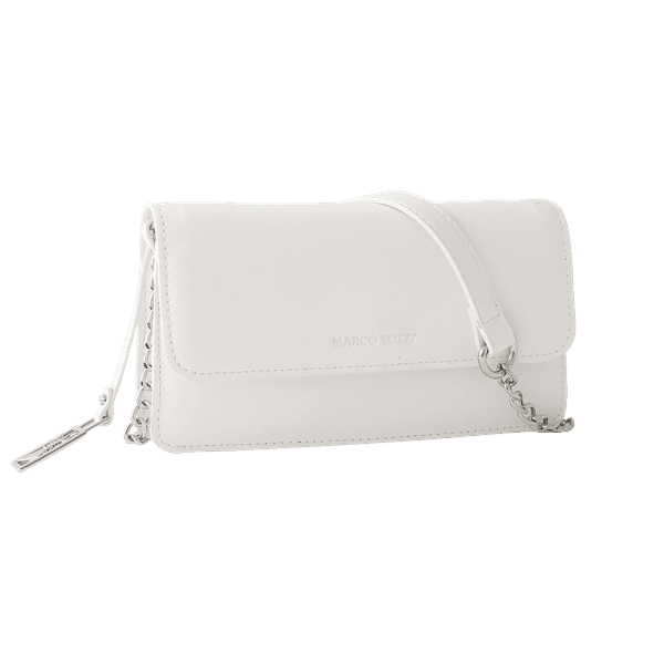 Hovedbilde CLUTCH M/METALL LENKE - HVIT