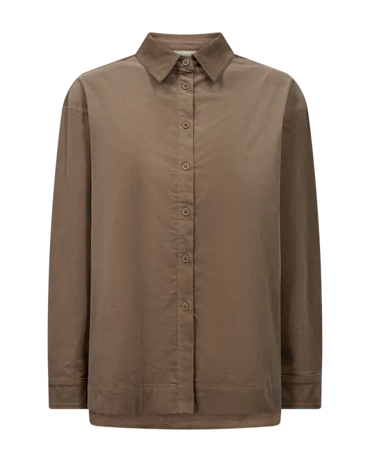 Hovedbilde OLANA SKJORTE - TAUPE