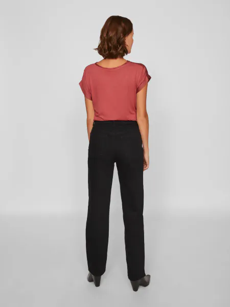 Hovedbilde KELLY STRAIGHT JEANS - SORT