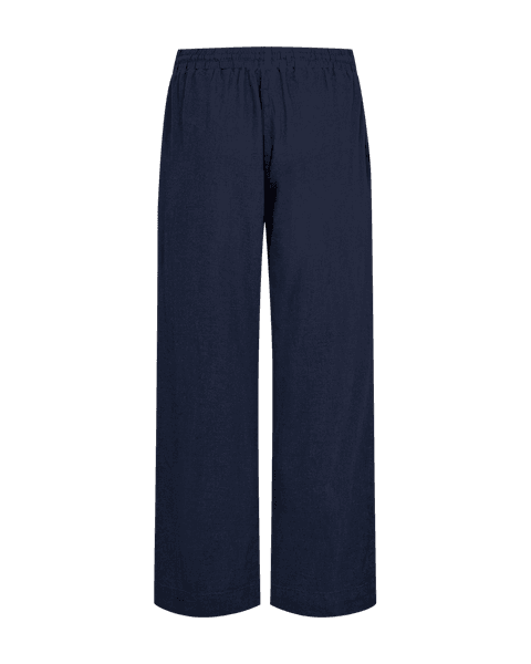 Hovedbilde LAVA LIN/VISCOSE BUKSE ANKEL - NAVY