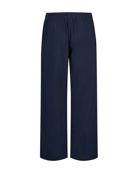 Hovedbilde LAVA LIN/VISCOSE BUKSE ANKEL - NAVY