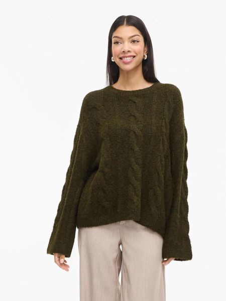 Hovedbilde MARLEY CABEL STRIKKET GENSER - OLIVEN