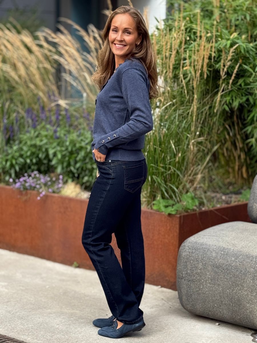 PATTI JEANS RETT MODELL 78 CM - DARK BLUE