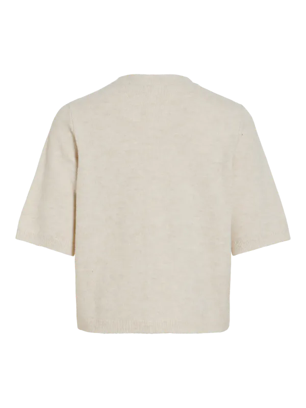 LIGA CARDIGAN 2/4 ERM - SAND MELERT
