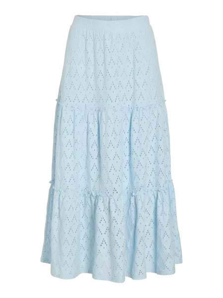 Hovedbilde AMALINA MAXI SKJØRT - LYS BLÅ