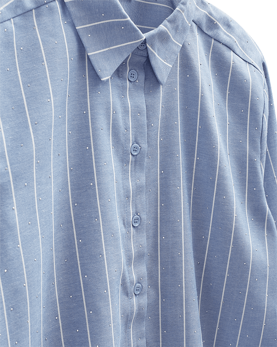 SOLLY SHIRT - HIMMELBLÅ