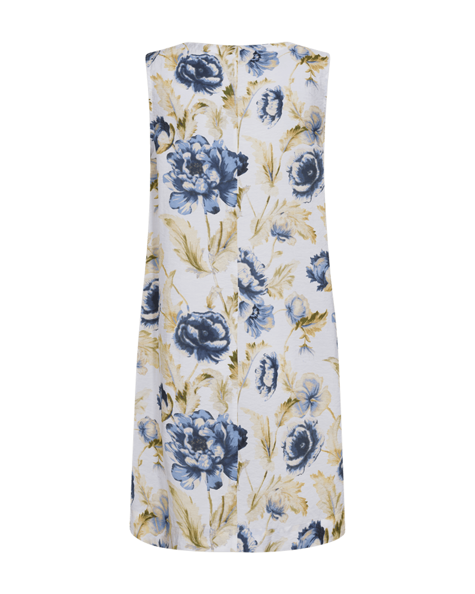MAISE KJOLE - BLÅ BLOMSTER