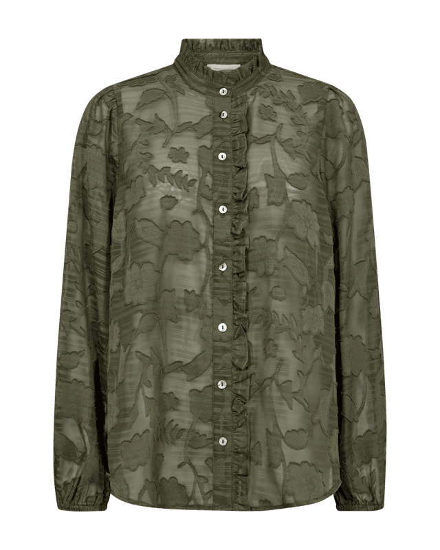 CIME BLUSE - OLIVEN