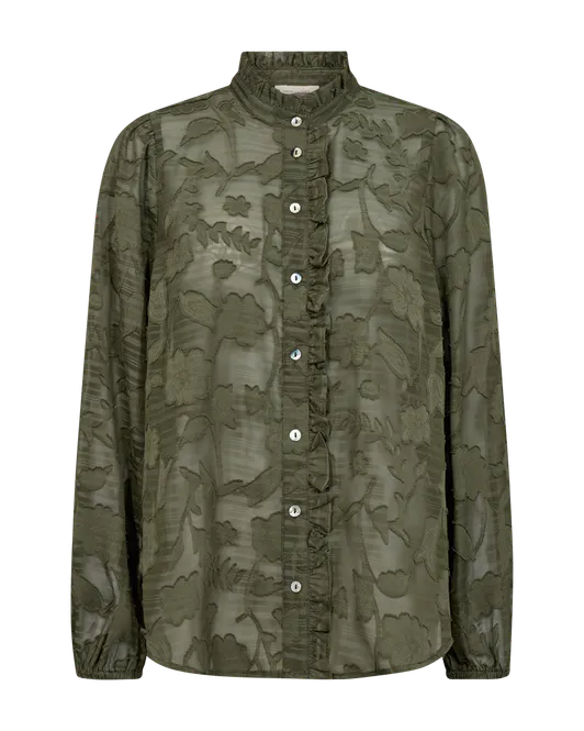 Hovedbilde CIME BLUSE - OLIVEN