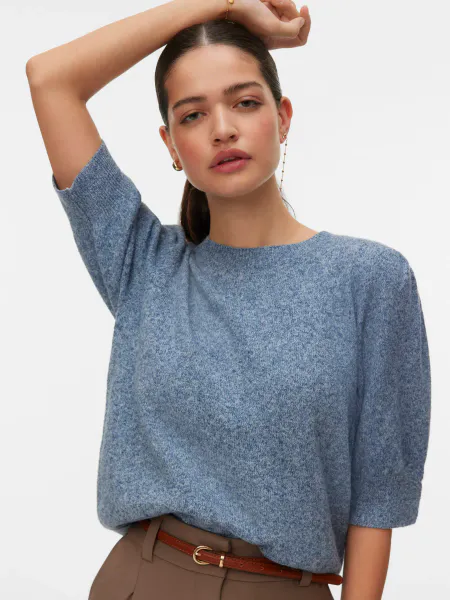 Hovedbilde DOFFY TOPP 2/4 ERM - BLÅ MELERT