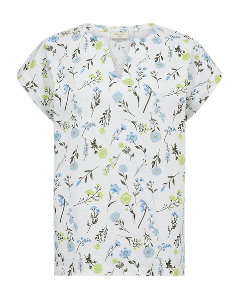 Hovedbilde VIVA TOPP FLOWER - OFFWHITE/GRØNN/BLÅ