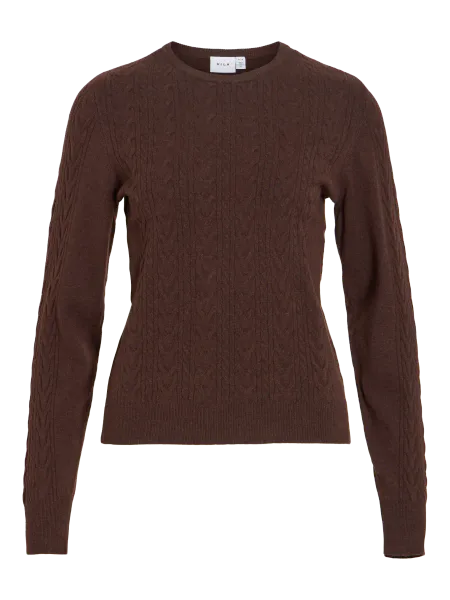 Hovedbilde KERRY CABEL KNIT GENSER - BRUN
