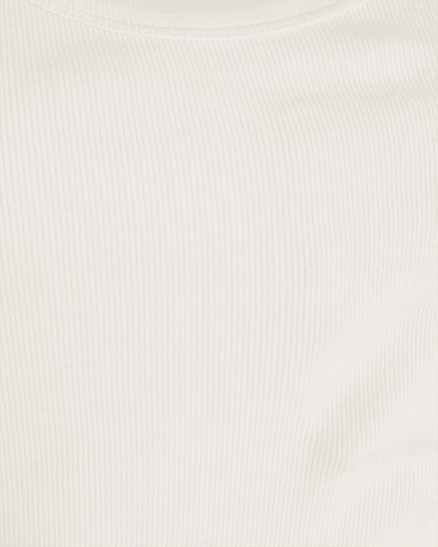 Hovedbilde HI RIBB TOPP - OFFWHITE