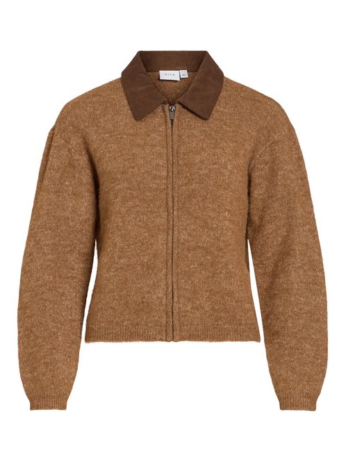Hovedbilde CIPA KNIT CARDIGAN - COGNAC/BRUN