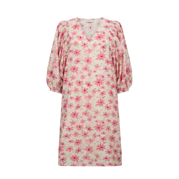 Hovedbilde JOVI KJOLE FLOWERS - MOONBEAM/ROSA