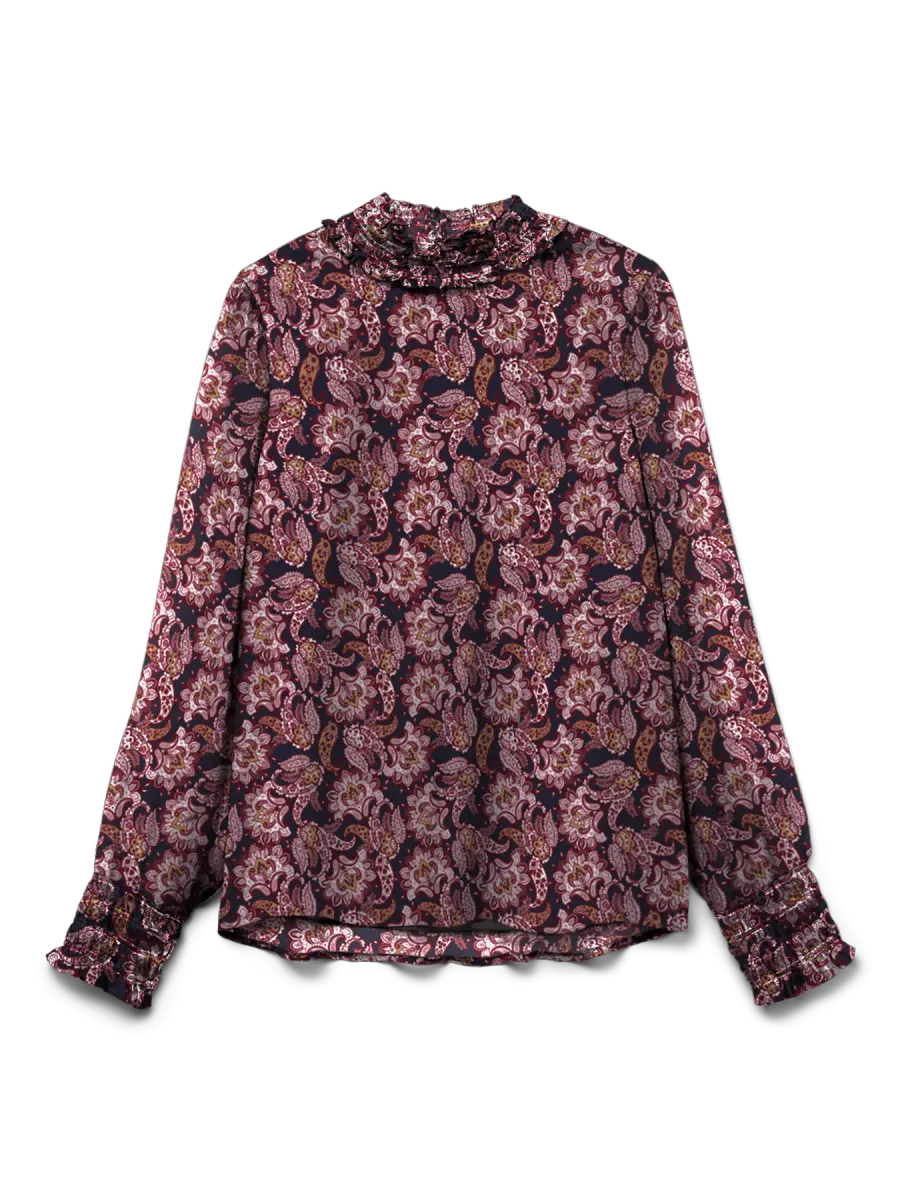 SMILLA BLUSE - PLOMME PRINT