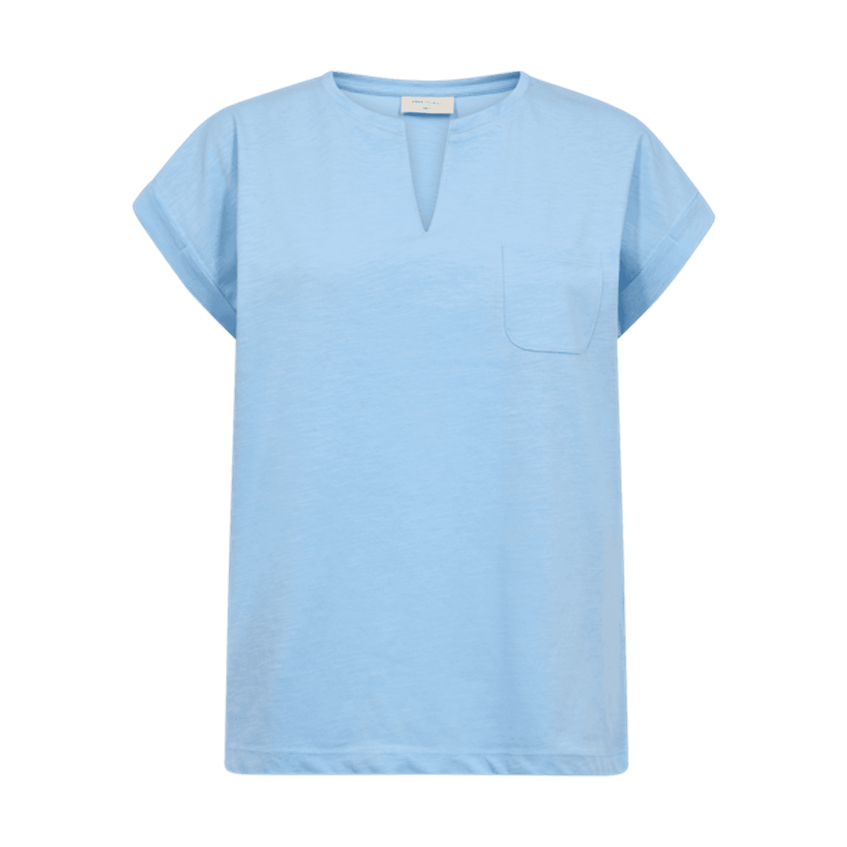 VIVA T-SHIRT - HIMMELBLÅ