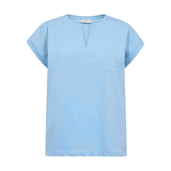 Hovedbilde VIVA T-SHIRT - HIMMELBLÅ