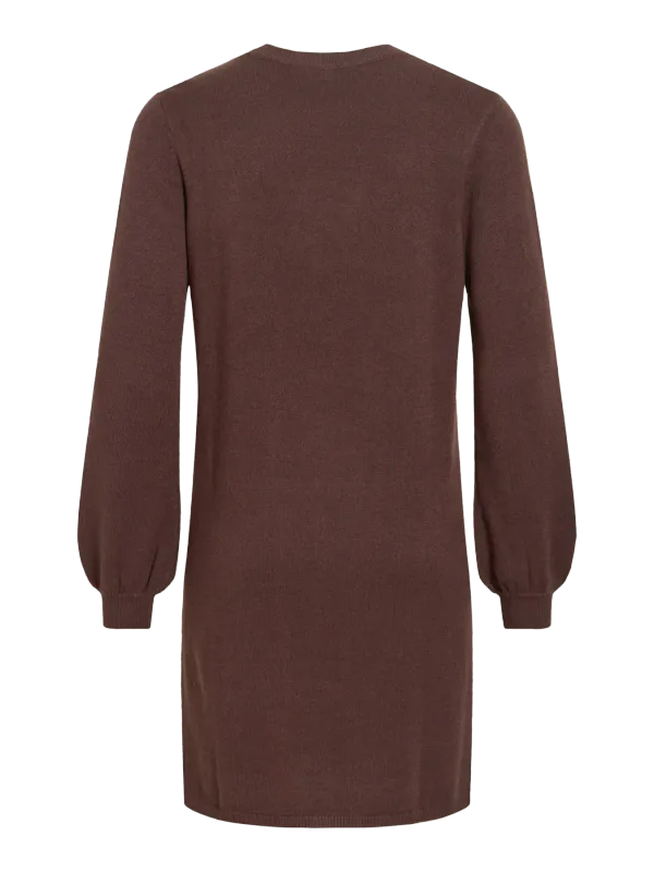 VIRIL KNIT KJOLE - BRUN