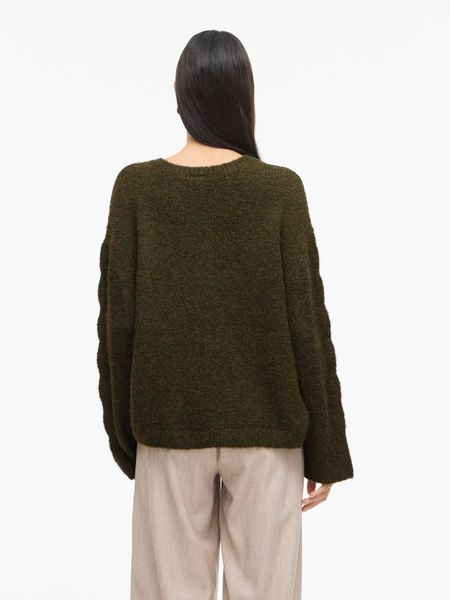 Hovedbilde MARLEY CABEL STRIKKET GENSER - OLIVEN